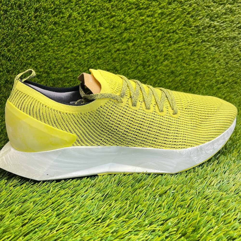 Allbirds‎ Tree Flyer Mens Size 13.5 Yellow White Athletic Running Shoes Sneakers